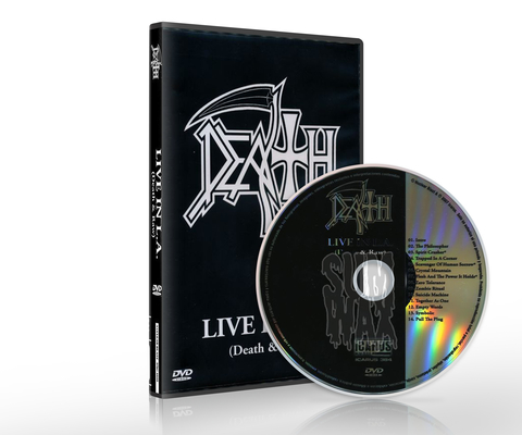 Death ‎– Live In L.A. (Death & Raw) DVD Argentina Icarus Excelente 2007 Death Metal