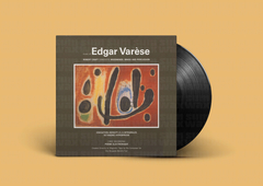 Music Of Edgar Varese Vinilo Lp Nuevo Limitado a 500 copias Europa Clasica Moderna