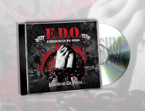 E.D.O. - Palabras De Furia... CD Excelente 2012 Descatalogado Hardcore Punk Argentina EDO