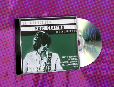 Eric Clapton - De Coleccion CD Excelente Argentina Barca Discos 2003 Yardbirds Blues Rock Pop Rock