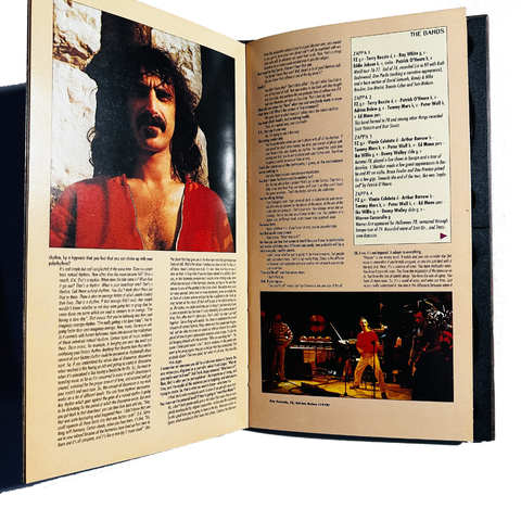 Frank Zappa – APOCRYPHA (Thirty Years Of Frank Zappa) CD BOX SET + LIBRO / Italia 1994 - MUY Raro