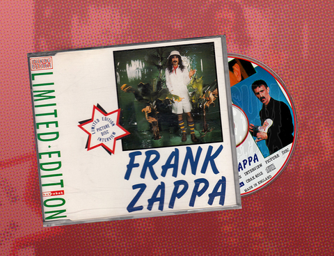 Frank Zappa ‎– Interview Picture Disc - Limited Edition CD UK 1985 Entrevista / Spoken Word Excelente