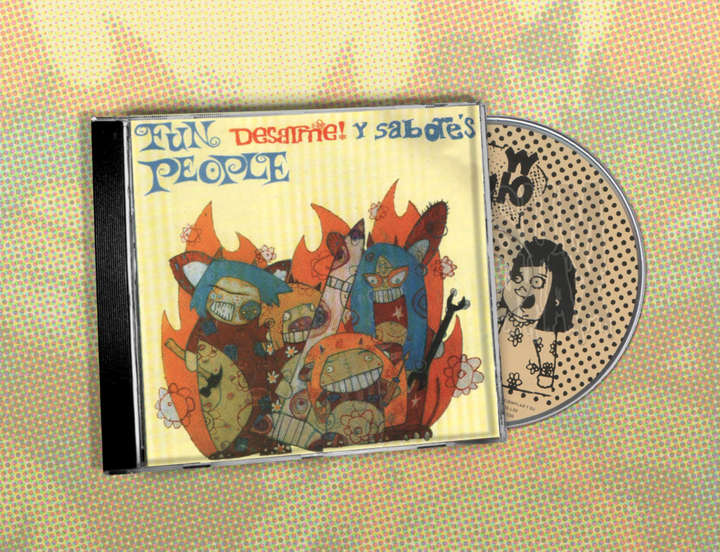 Fun People ‎– Desarme! y Sabores Cd 1998 Hardcore Punk Ugly