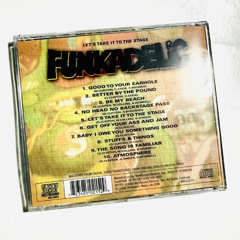 Funkadelic – Let's Take It To The Stage CD Rusia EX