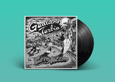 Gualicho Turbio ‎– Gato Negro Vinilo LP Nuevo Sellado Blues Rock Nacional