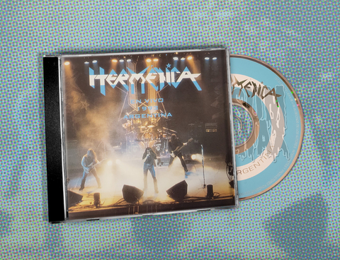 Hermética ‎– En Vivo 1993 Argentina CD Nuevo Sellado Heavy Metal Argentina