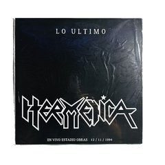 Hermética – Lo Último En Vivo Estadio Obras 12/11/1994 Vinilo NUEVO 2022