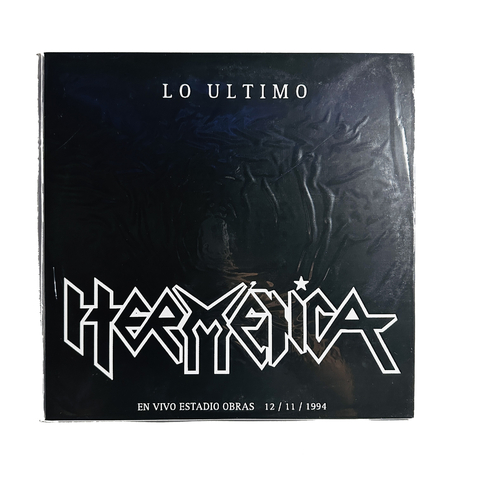 Hermética – Lo Último En Vivo Estadio Obras 12/11/1994 Vinilo NUEVO 2022