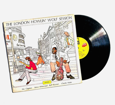 Howlin' Wolf – The London Howlin' Wolf Sessions Vinilo LP Argentina 1971 VG / Rolling Stones Records Blues Rock