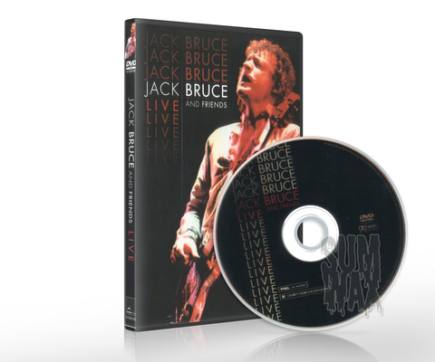 Jack Bruce And Friends ‎– Live DVD Excelente Argentina 2002 Blues Rock