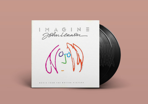 John Lennon ‎– Imagine - Music From The Motion Picture Vinilo 2LP Brazil 1988 EX The Beatles