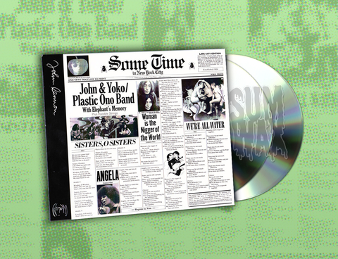 John & Yoko / Plastic Ono Band ‎– Some Time In New York City CD Doble 2010 Argentina Excelente Digibook