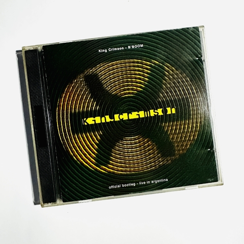 King Crimson – B'Boom (Official Bootleg - Live In Argentina) 2CD USA 1995 Excelente