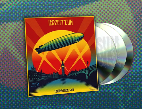 Led Zeppelin ‎– Celebration Day 2CD / Blu Ray Nuevo Sellado 2012