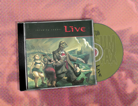 Live ‎– Throwing Copper CD Argentina 1994 Rock Alternativo