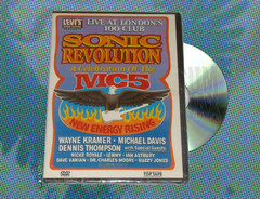 MC5 ‎– Sonic Revolution: A Celebration Of The MC5 DVD Argentina Excelente 2008 Garage Rock