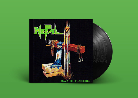 Nepal - Raza De Traidores Vinilo LP Nuevo 2020 Heavy Thrash Metal Argentina