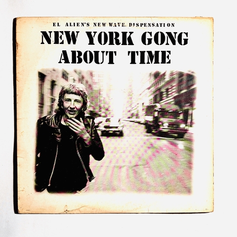 New York Gong – About Time Vinilo LP UK 1980 Daevid Allen