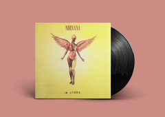 Nirvana – In Utero Vinilo LP NUEVO Sellado Alemania