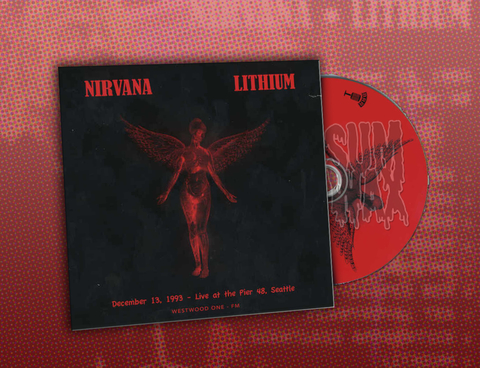 Nirvana ‎– Lithium - December 13, 1993 - Live At The Pier 48, Seattle CD Nuevo 2015 MiniLP