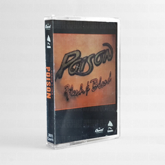 Poison - Carne y Uña (Flesh & Blood) Cassette Argentino EX