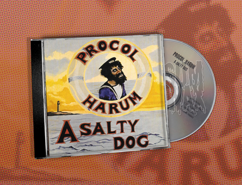 Procol Harum ‎– A Salty Dog CD USA 1998 RE Excelente Prog Rock Blues Rock