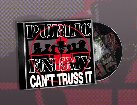 Public Enemy ‎– Can't Truss It CD Single Excelente 1991 USA Hip Hop