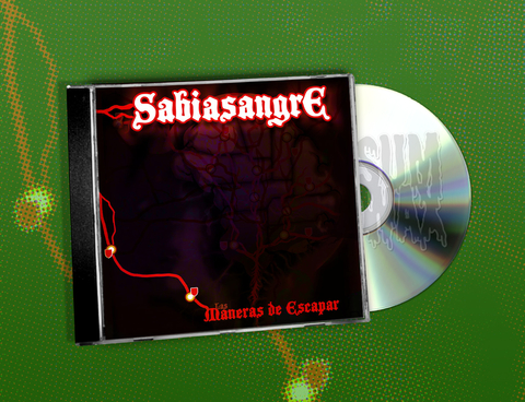 Sabiasangre - Las Maneras De Escapar CD Nuevo Sellado Heavy Rock / Stoner Rock Argentina 2012