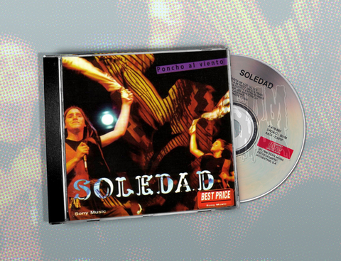 Soledad ‎– Poncho al Viento CD 1996 Excelente Argentina Folklore