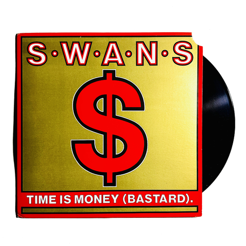 Swans – Time Is Money (Bastard). Vinilo Maxi-Single USA 1986