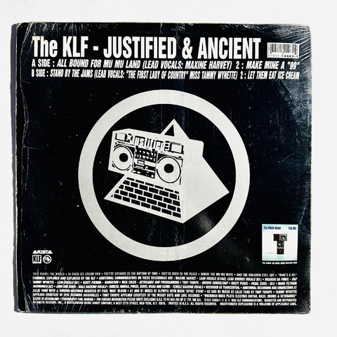 The Klf - Justified & Ancient Vinilo Maxi Trance Techno Usa 1992 EX