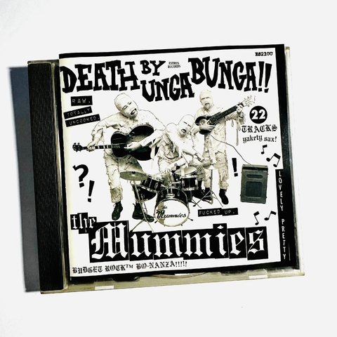 The Mummies – Death By Unga Bunga!! CD Garage Rock Estrus Excelente 2003 USA