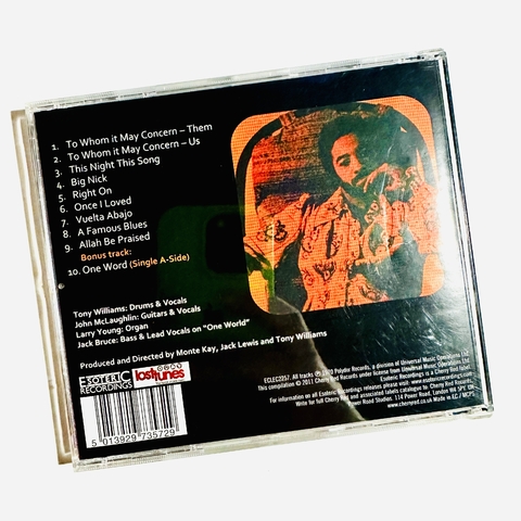 The Tony Williams Lifetime – (Turn It Over) CD Excelente Europa Jazz Rock