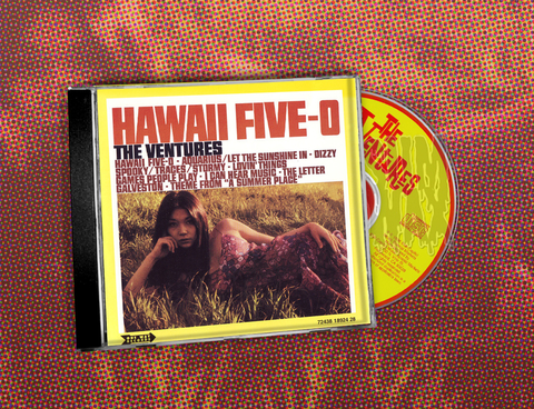 The Ventures ‎– Hawaii Five-O / Swamp Rock CD USA 1996 Excelente Surf Rock