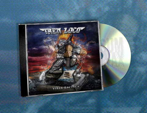 Tren Loco ‎– Vieja Escuela CD Nuevo Sellado Argentina 2013 Heavy Metal