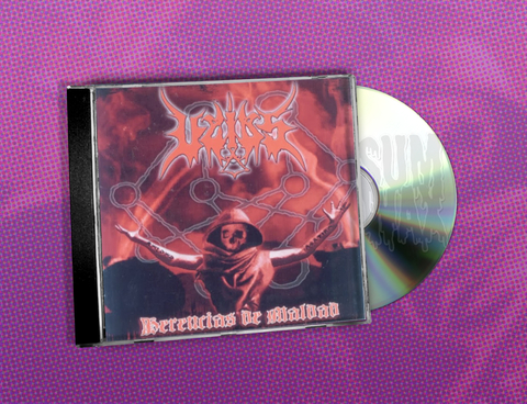 Uzias ‎– Herencias De Maldad CD Nuevo Sellado Argentina Death Metal 2010