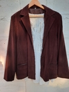 Blazer gamuzado