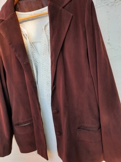 Blazer gamuzado - comprar online