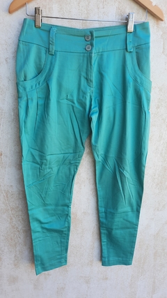 Pantalón turquesa