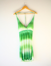 Vestido verde manzana