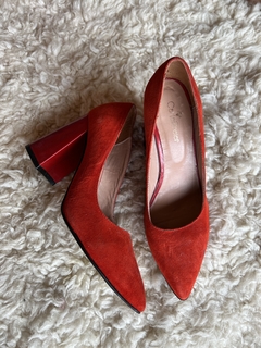 Stilettos rojos Carla Breier - comprar online