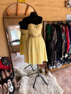 Vestido amarillo - tienda online