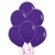 Globos Latex 12" Violeta x 5 Unidades