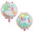 Globo Unicornio Celeste 44 cm - comprar online