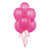 Globos de Latex 12" Fucsia x 5 Unidades