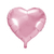 Globo Corazón Rosa Metalizado 10" - comprar online