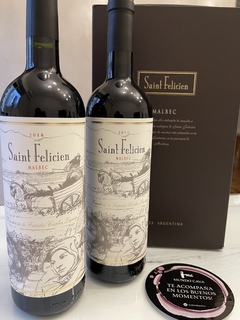 Estuche Saint Felicien Malbec x 2 botellas