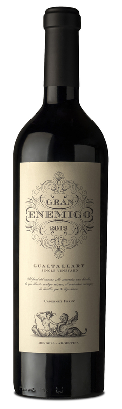 EL GRAN ENEMIGO GUALTALLARY SINGLE VINEYARD CABERNET FRANC X 6 BOTELLAS