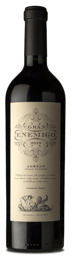 EL GRAN ENEMIGO AGRELO SINGLE VINEYARD CABERNET FRANC X 6 BOTELLAS