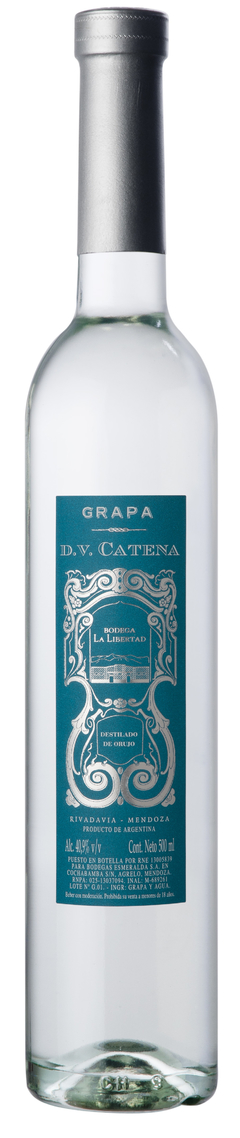 DV CATENA GRAPA X 4 BOTELLAS (MALBEC - TRIPLE DESTILACION)